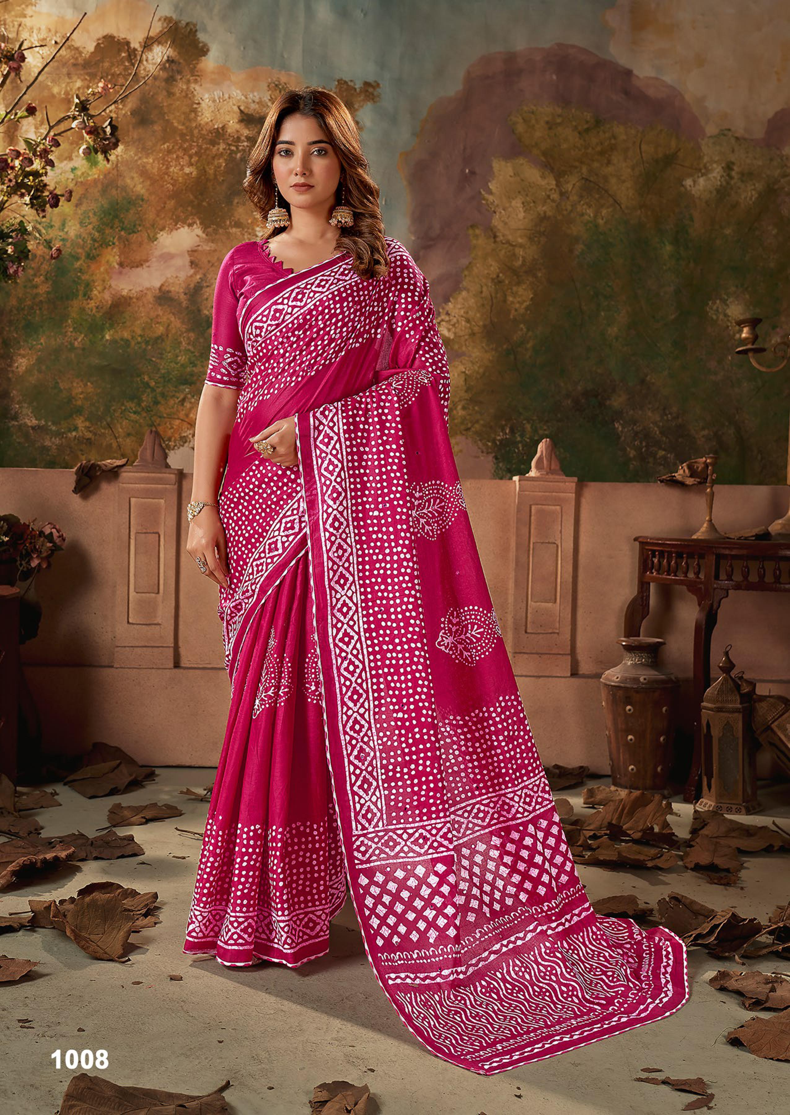 Designer Pure Woven Mulmul Cotton Sarees with Blouse Piece